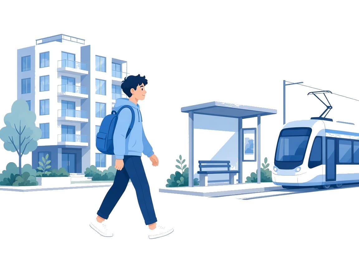 Logements étudiants près d’un campus